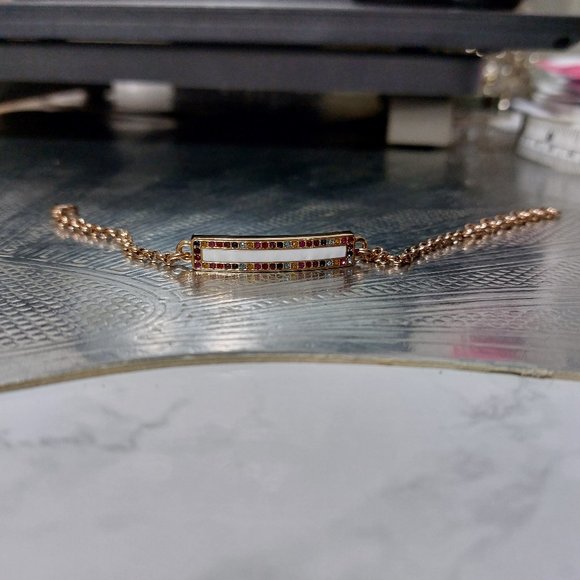 ANNE KLEIN Women's Quartz Rose Gold Premium Crystal Accented Watch Bracelet SET - Picture 9 of 12